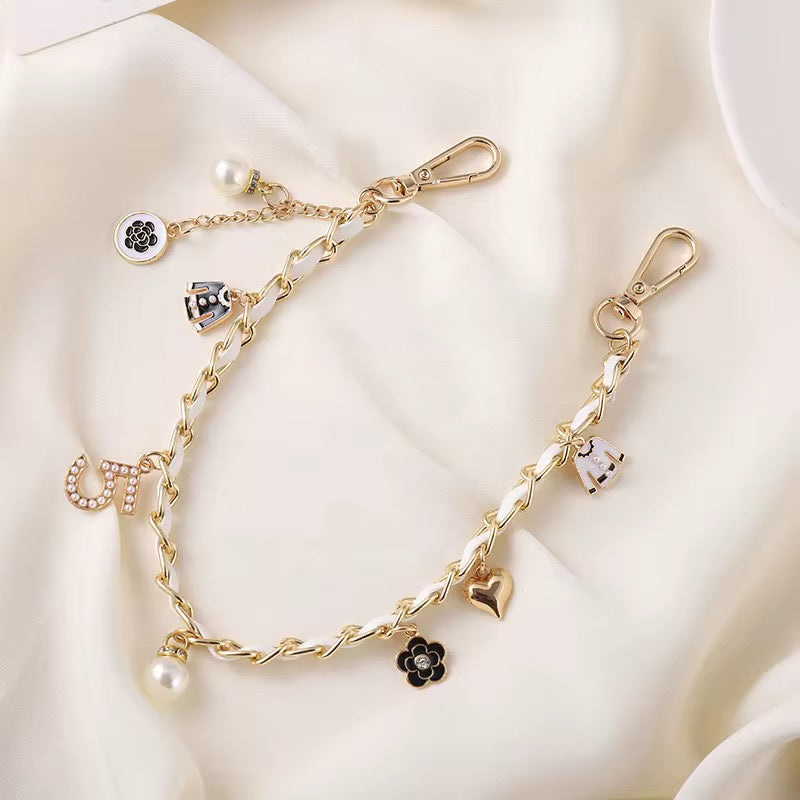 Leather Charm Links