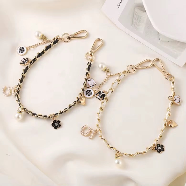 Leather Charm Links