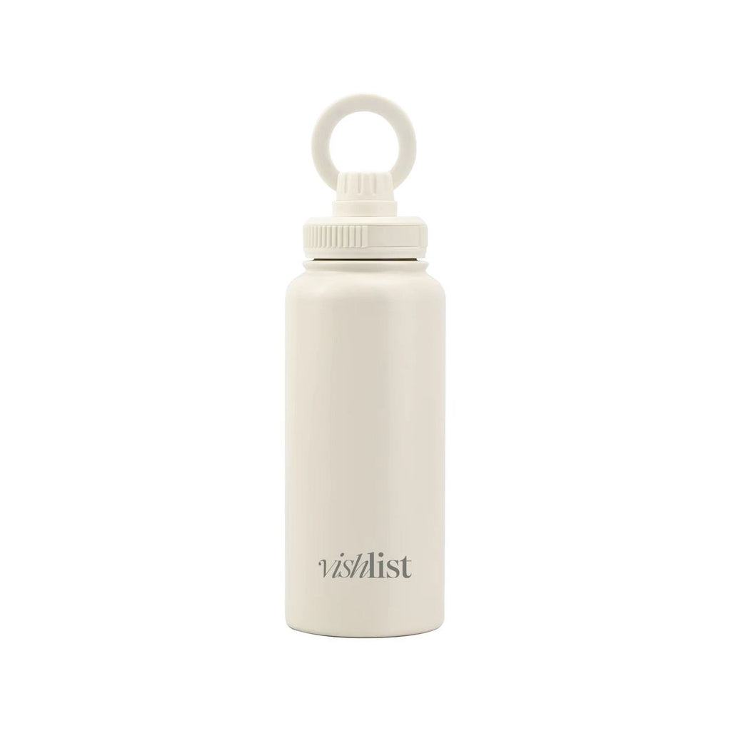 Water Bottle Magnet Lid 1000ml 32 OZ Magnetic Phone Holder