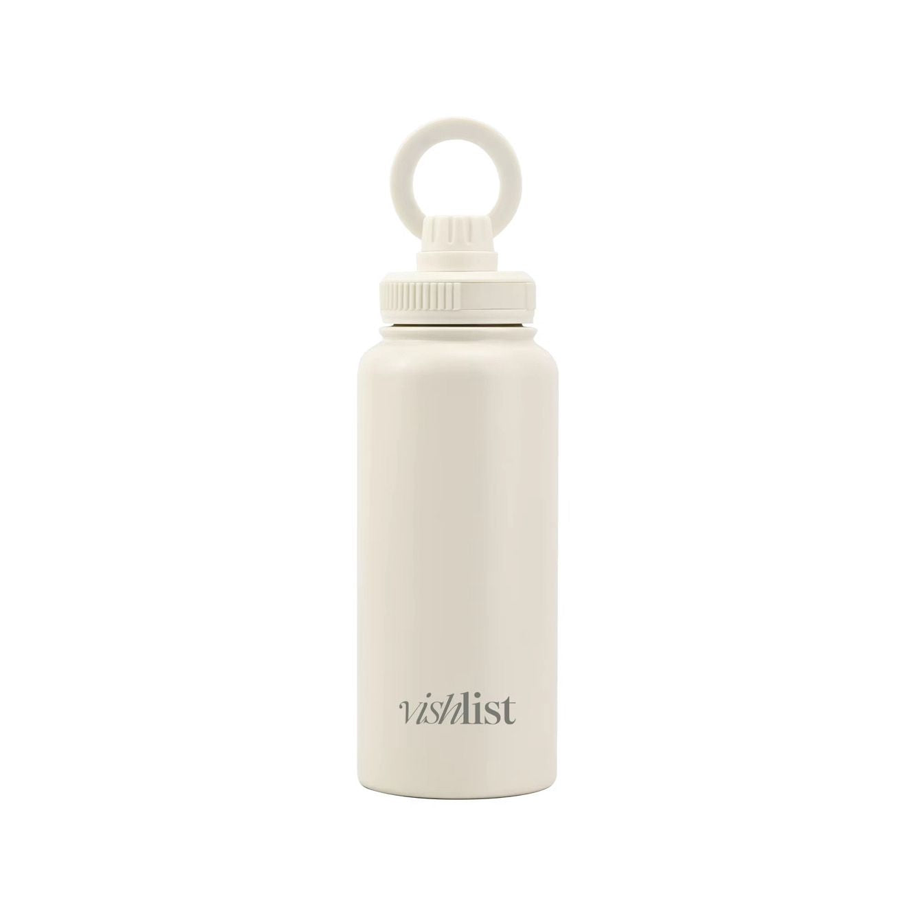 Water Bottle Magnet Lid 1000ml 32 OZ Magnetic Phone Holder